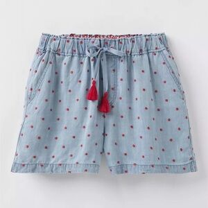 Women’s Matilda Jane XL Enchanted Garden chambray shorts
